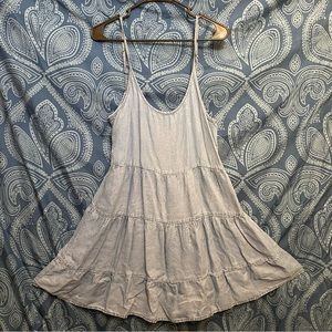 Love Tree Light Denim Dress Large